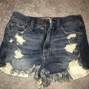 high waisted shorts
